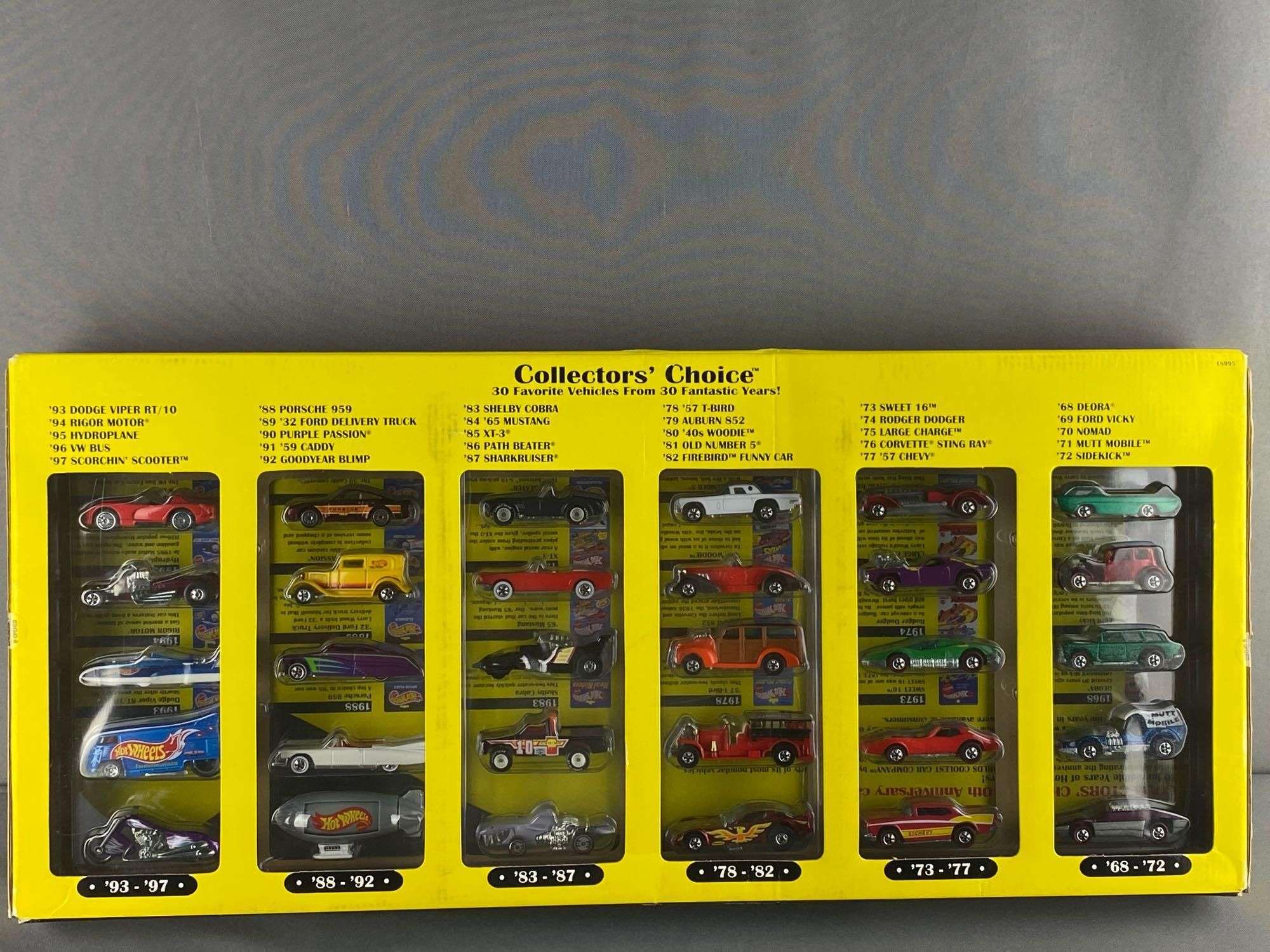 Hot Wheels Collectors Choice 30-vehicle set - Matthew Bullock