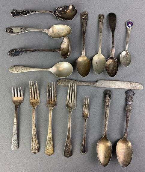 Group of Flatware - Matthew Bullock Auctioneers