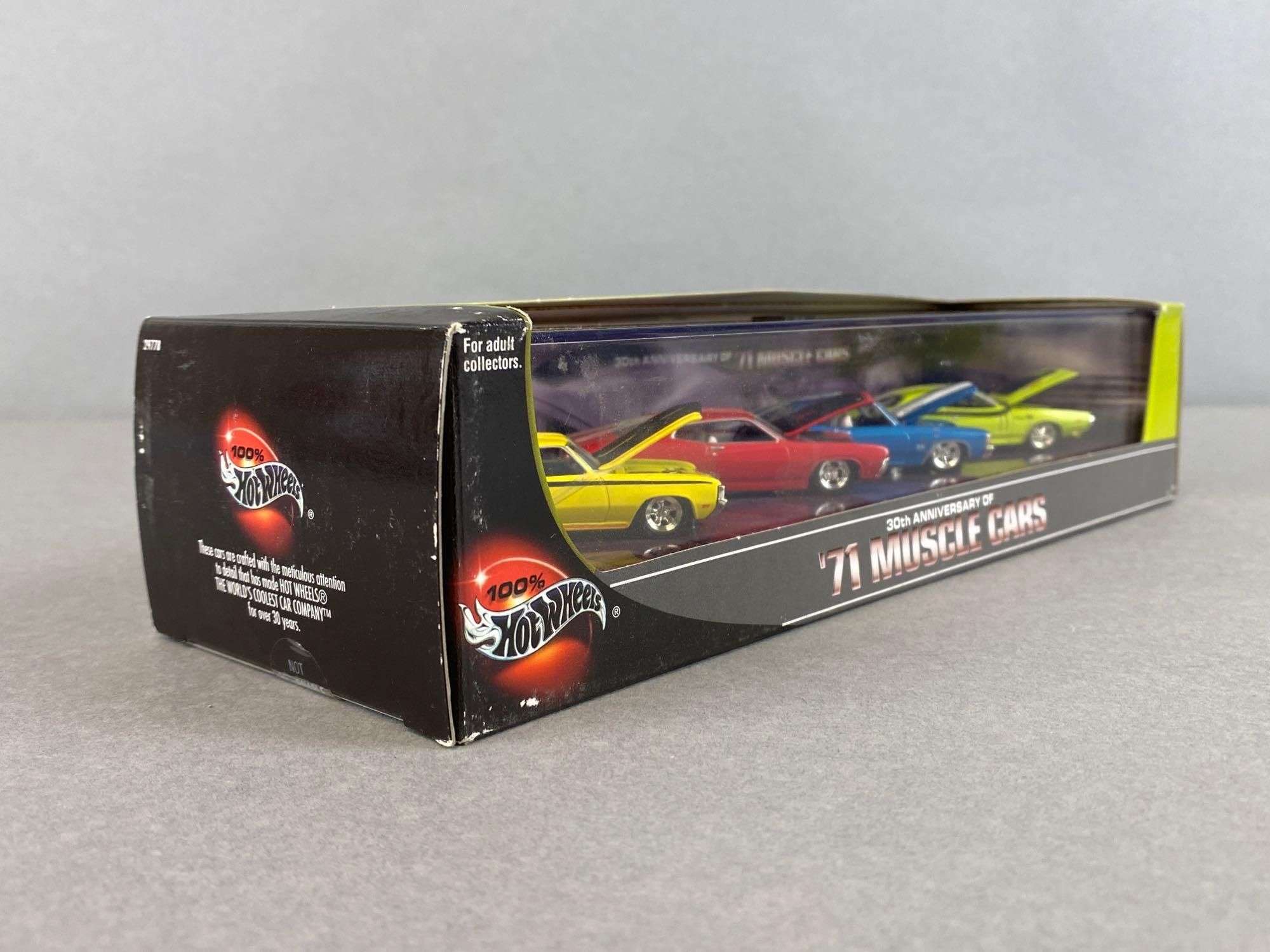 Hot Wheels 30th Anniversary 1971 Muscle Cars Set - Matthew Bullock 
