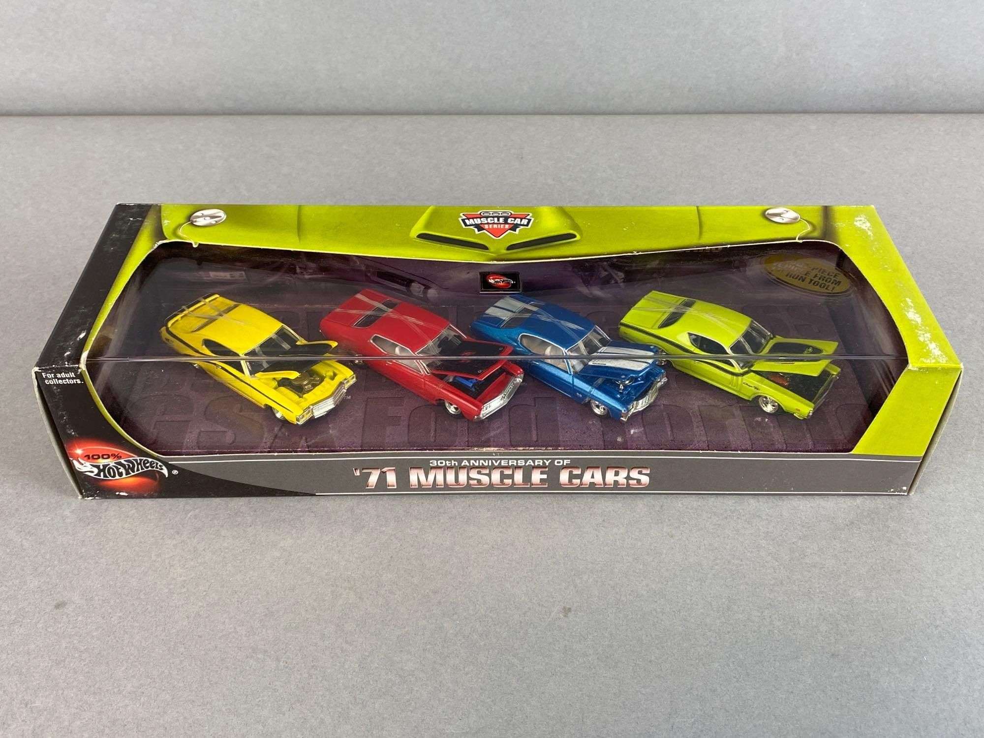 Hot Wheels 30th Anniversary 1971 Muscle Cars Set - Matthew Bullock 