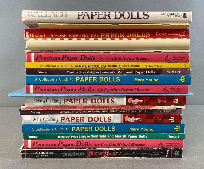 Group of 19 Assorted Paper Doll Books - Matthew Bullock Auctioneers