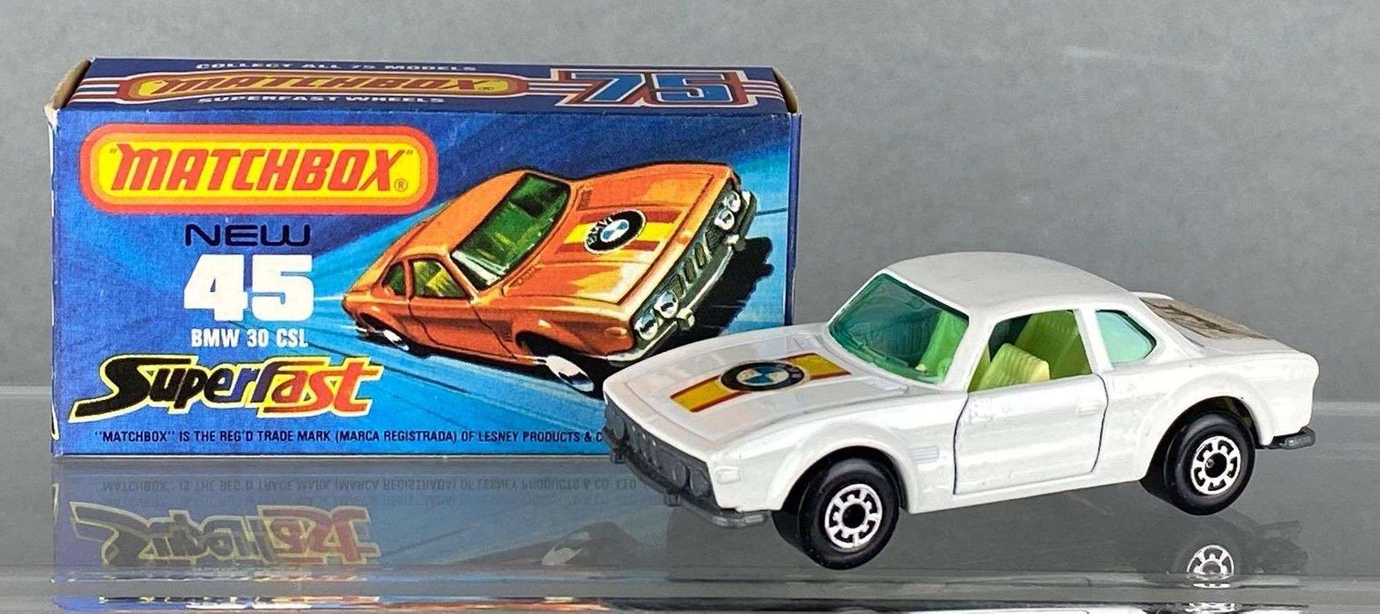 マッチボックス　ミニカー　BMW 30 CSL デッドストック　桐箱入り マッチボックス BMW 30 CSL - メルカリ