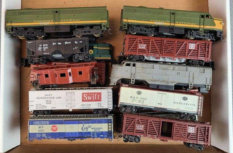 ho scale train cars