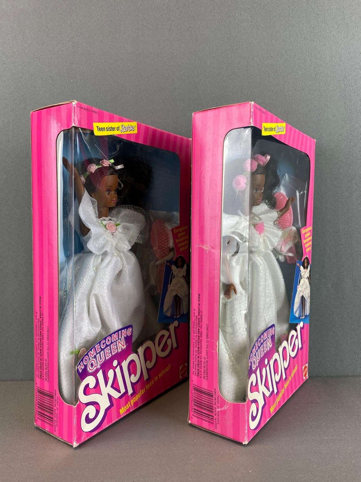 2 Skipper Homecoming Queen Fashion Doll - Matthew Bullock Auctioneers