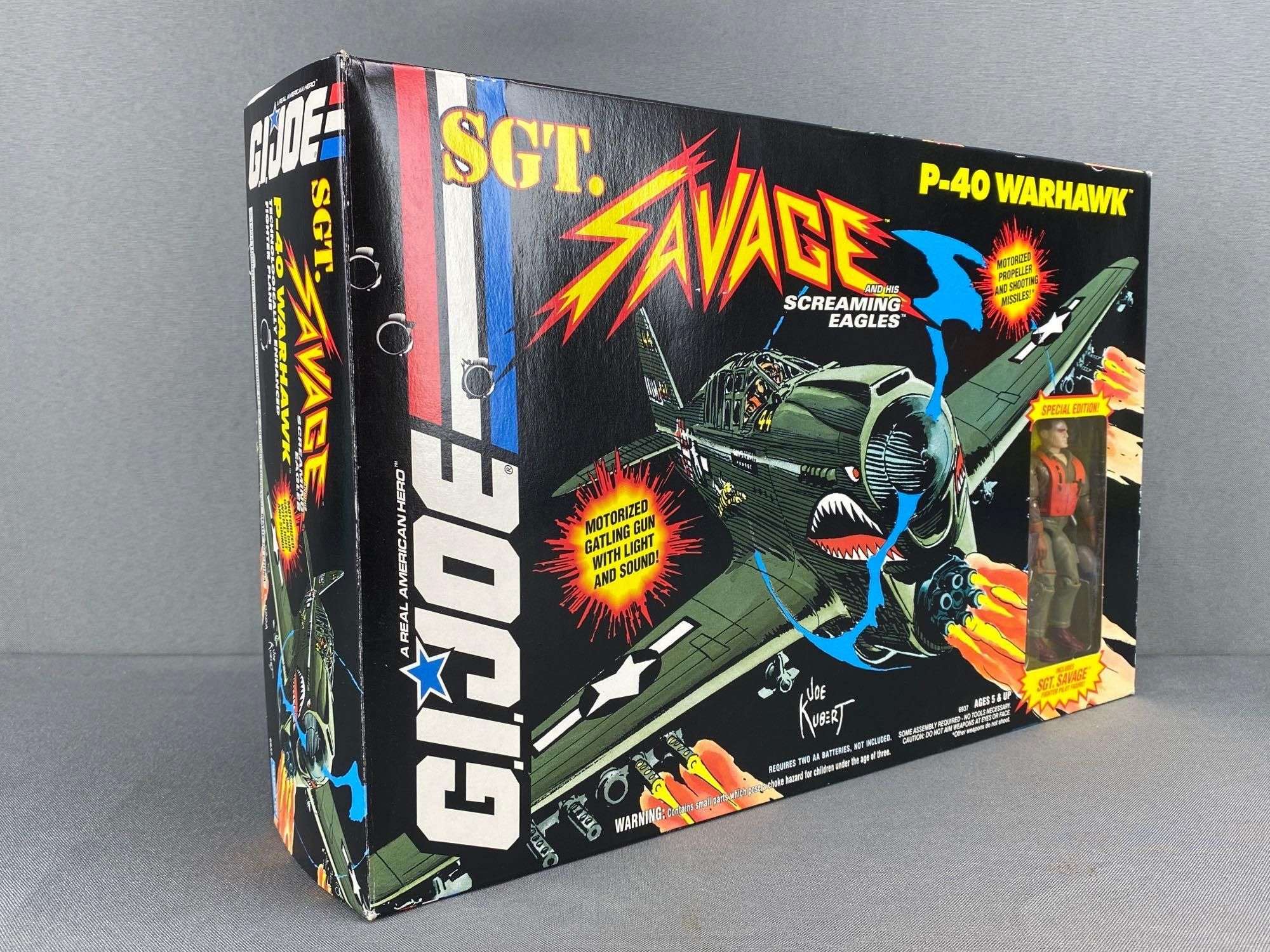 Hasbro GI Joe Sgt. Savage P-40 Warhawk - Matthew Bullock