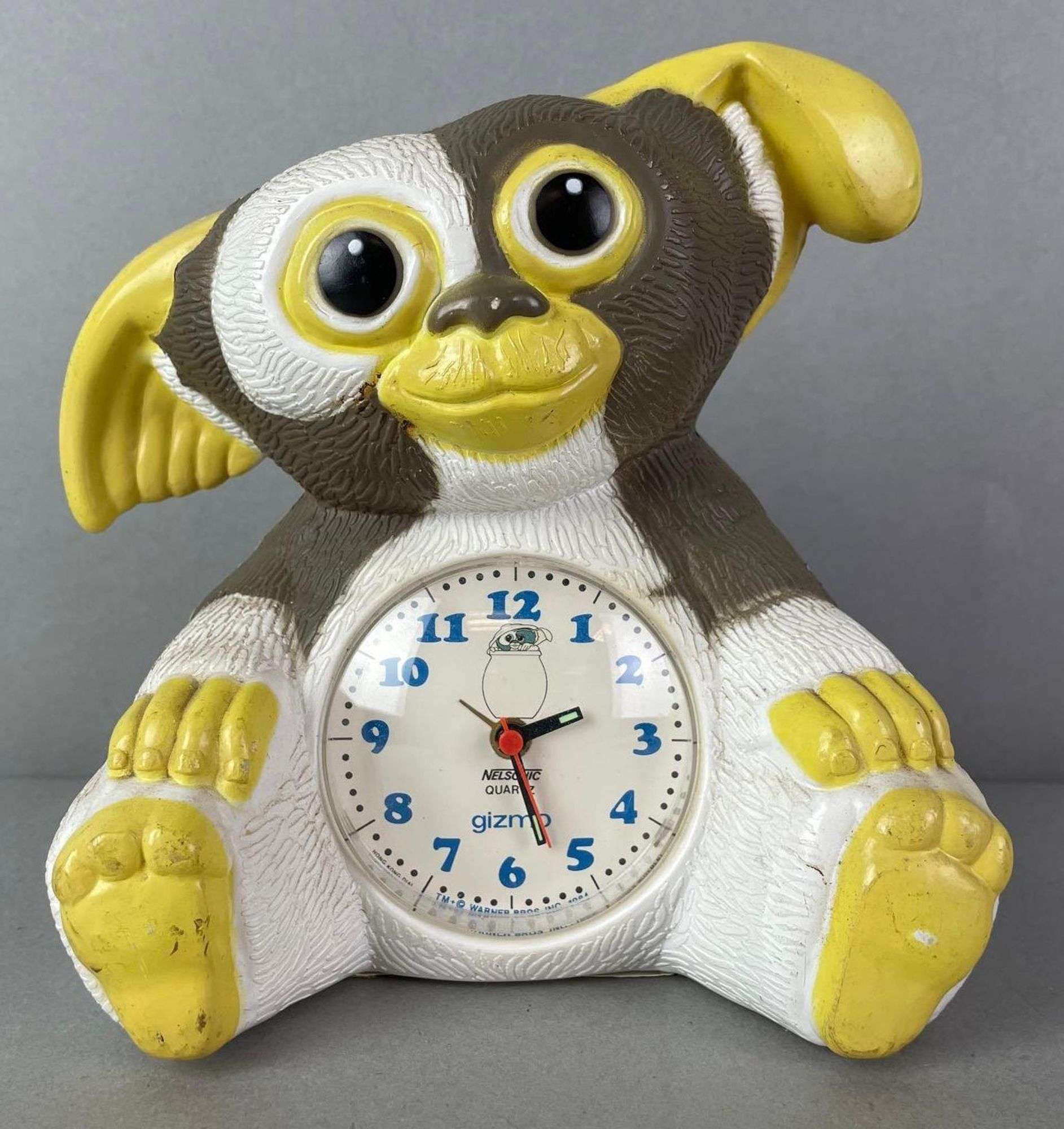 Nelsonic Quartz Gremlins Gizmo Battery Operated Alarm Clock