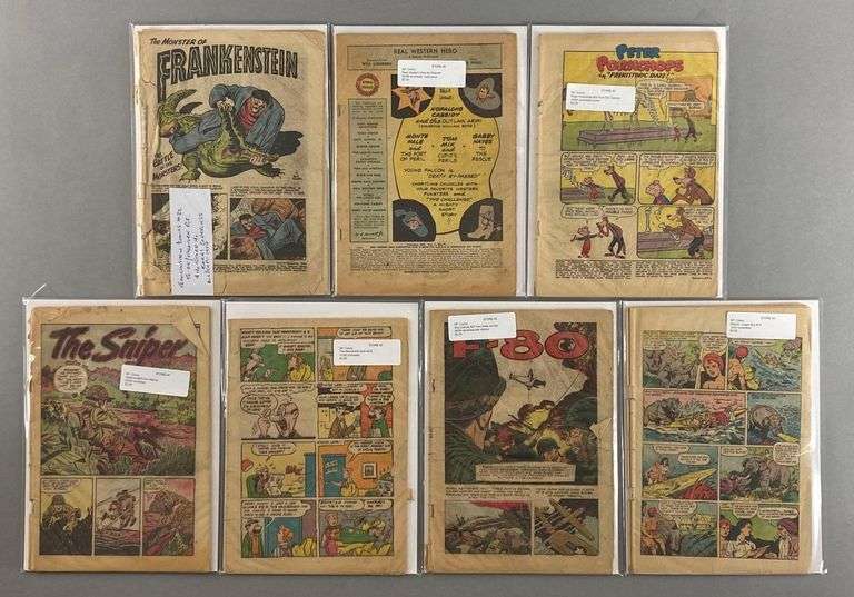 Group of 7 Assorted Comic Books - Matthew Bullock Auctioneers