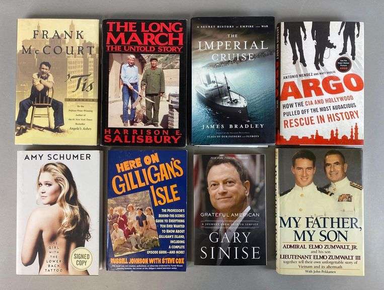 Group of 8 Assorted Signed Political Books and More - Matthew Bullock ...
