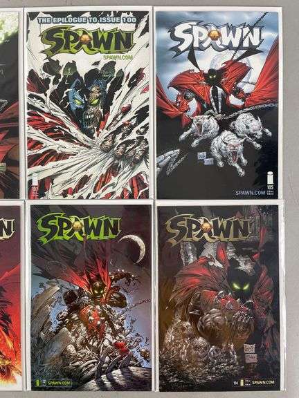 Group of 6 Image Spawn Comic Books - Matthew Bullock Auctioneers