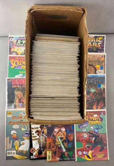 Short Box of Assorted Comic Books - Matthew Bullock Auctioneers