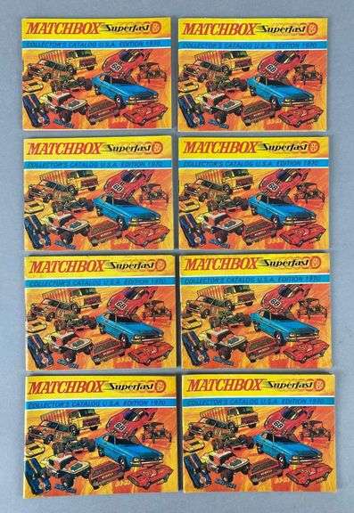 Matchbox Identification Guide Group of 8 1970 Matchbox Collectors Guide Catalogs - Matthew Bullock ...