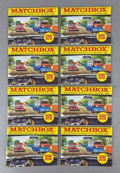 Matchbox Identification Guide Group of 8 1969 Matchbox Collectors Guide Catalogs - Matthew Bullock ...