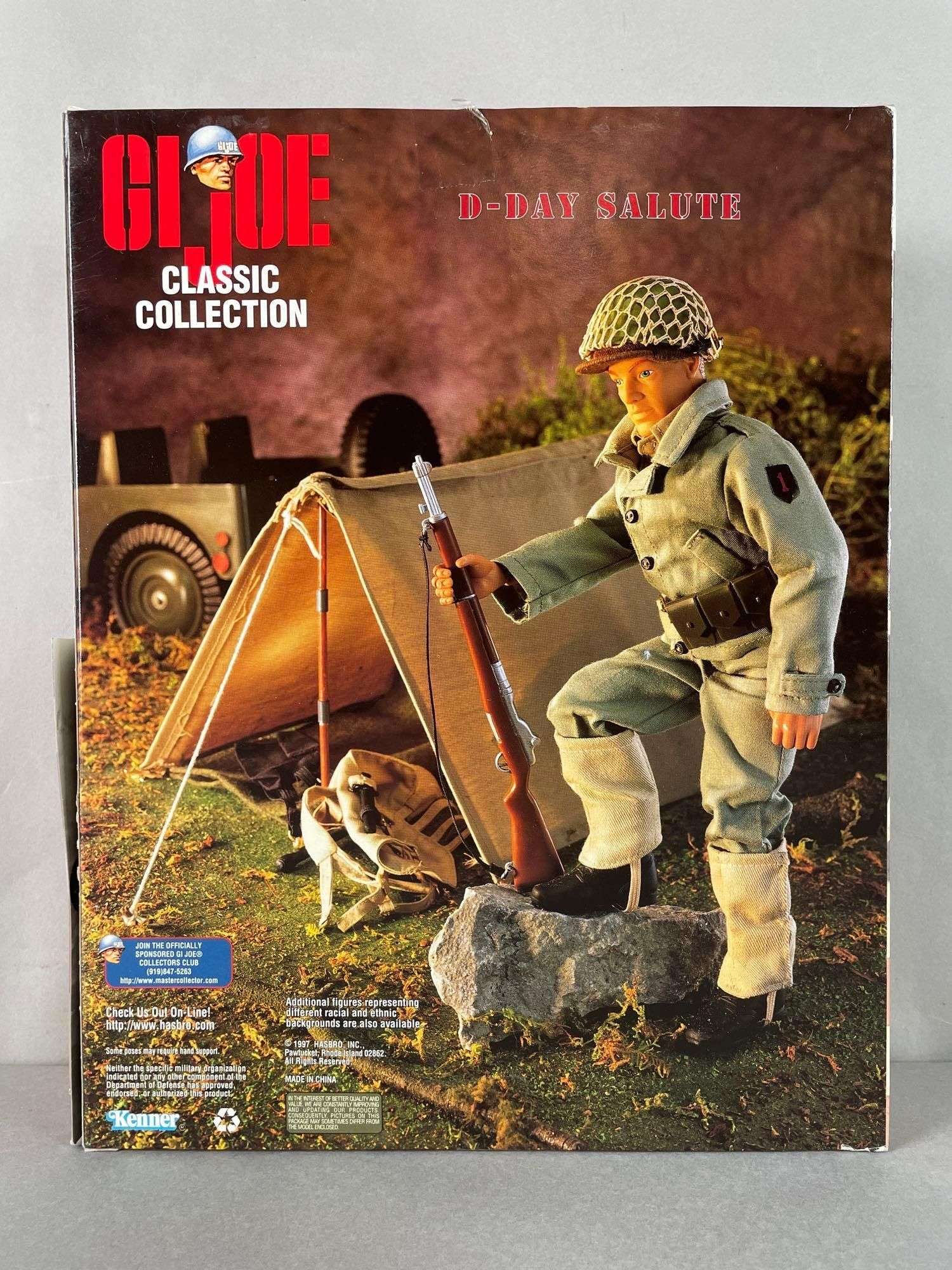 ミリタリー GIjoe Classic Collection D-Day SALUTE 1997 Hasbro GI Joe Classic Collection 1/6 Scale D-Day Salute