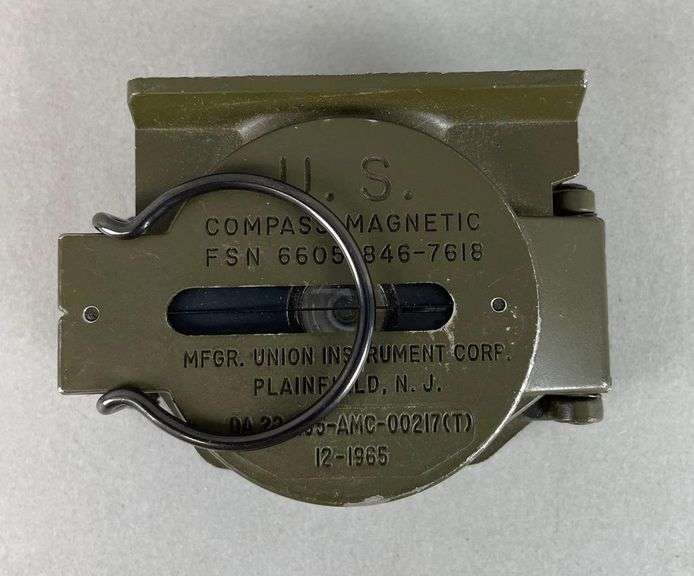 U.S. Military Magnetic Compass - Matthew Bullock Auctioneers simchat-torah-reservation-form-chabadmtolympus-com