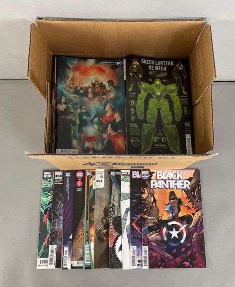 Diamond Box of DC / Marvel Comic Books - Matthew Bullock Auctioneers