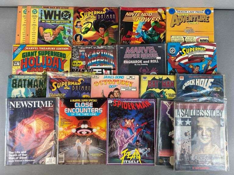 Group of 15+ Marvel/DC/Assorted books - Matthew Bullock Auctioneers