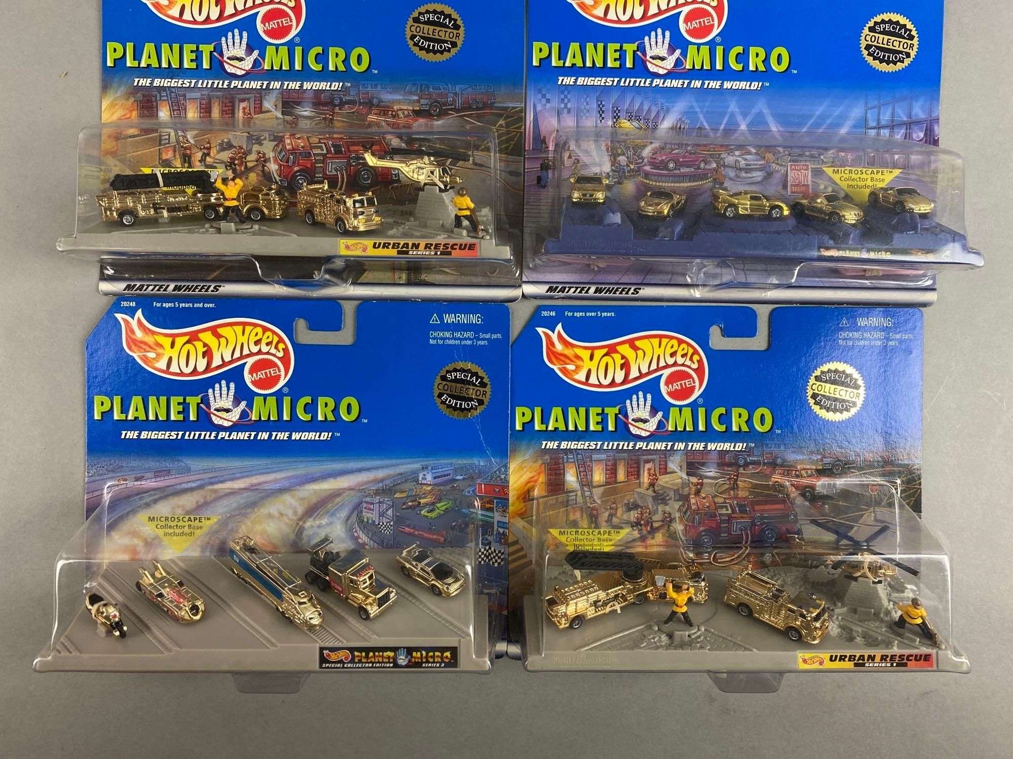 Group of 6 Hot Wheels Planet Micro Special Collector