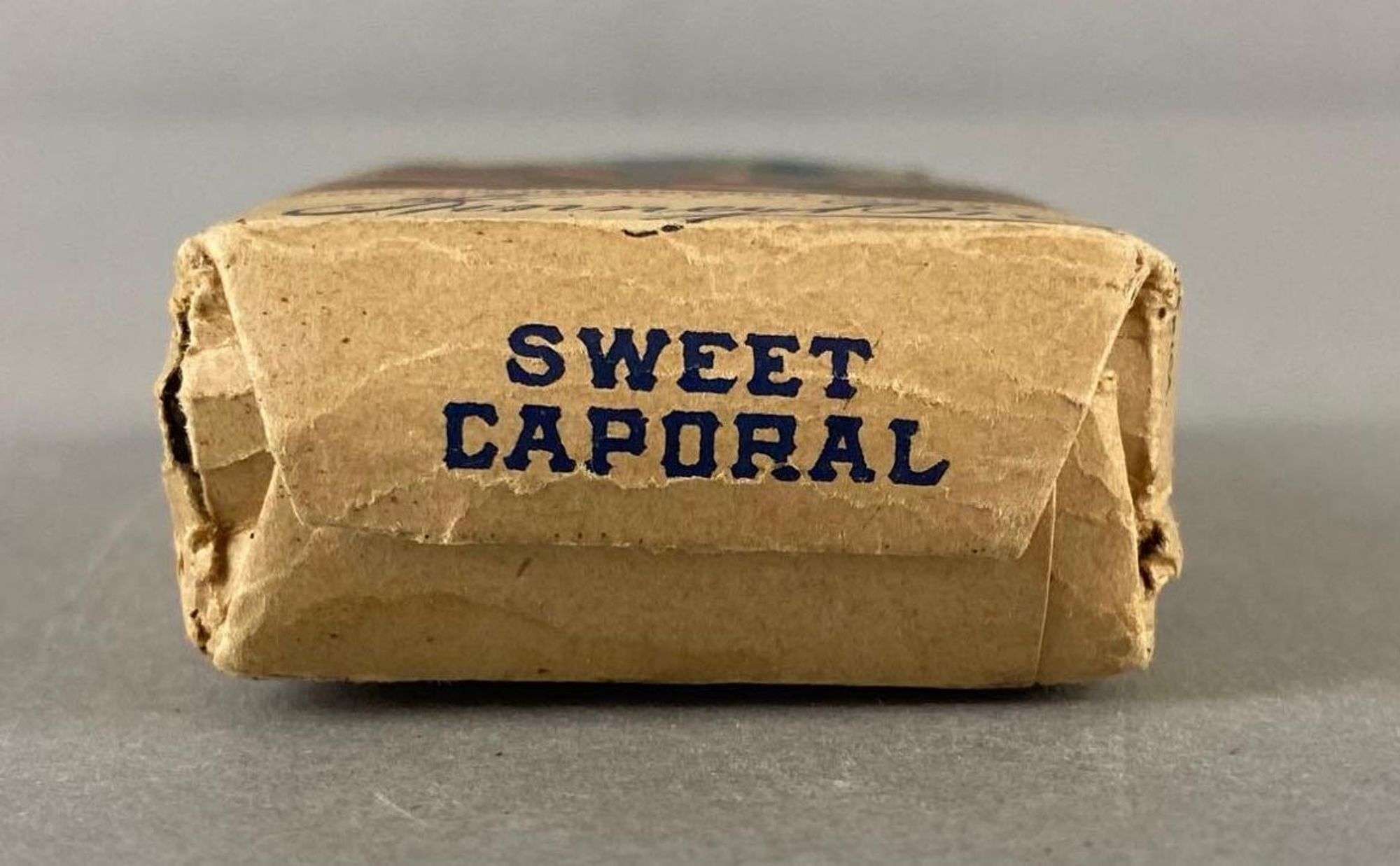 sweet caporal cigarettes unopened 1910 Sweet Caporal Unopened Tobacco Cigarette Pack - Large Size
