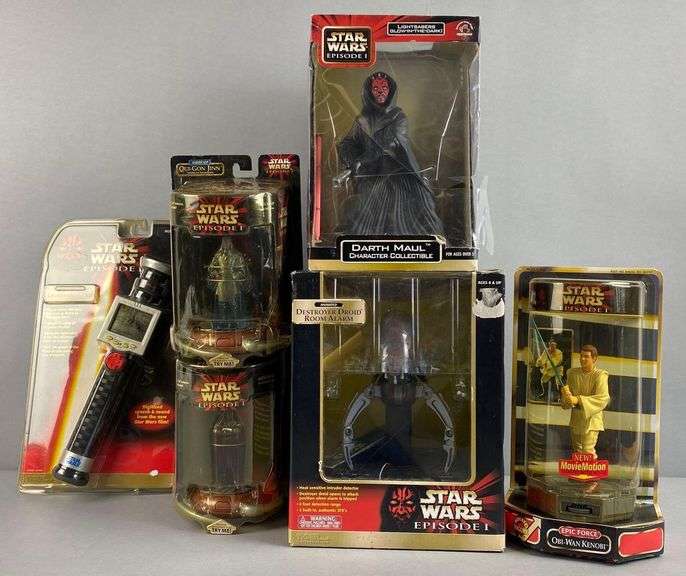 1999 Star Wars Episode 1 Electronic Talking Darth Maul Figure New In The Box