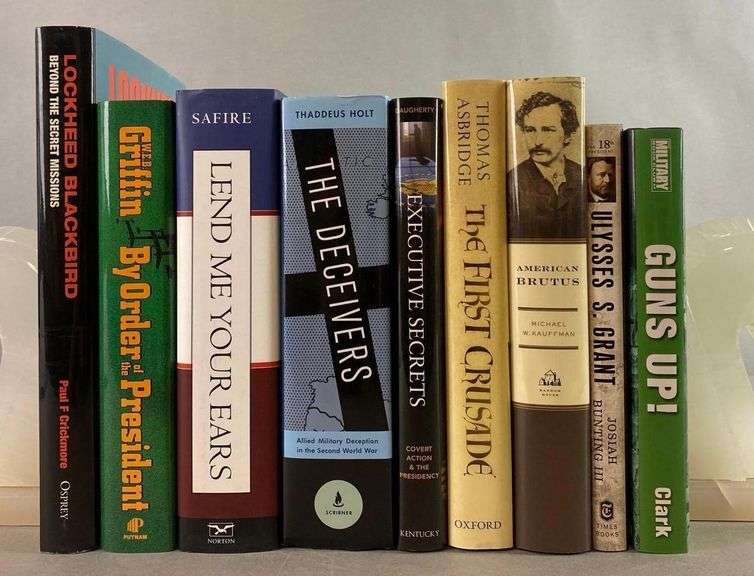 Group of 9 Assorted Military Books and More - Matthew Bullock Auctioneers