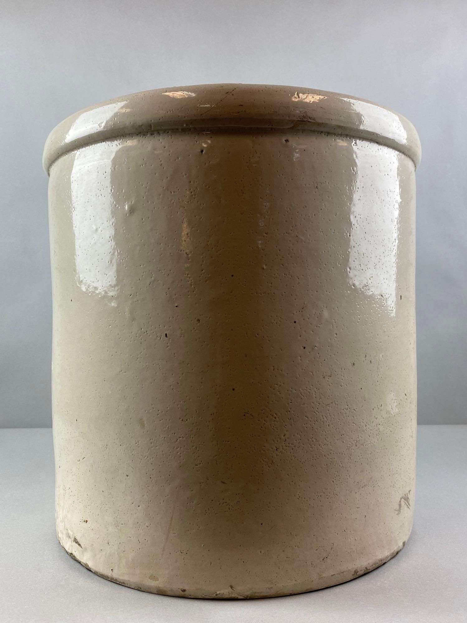 12 Gallon Red Wing Minnesota Advertising Stoneware Crock - Matthew