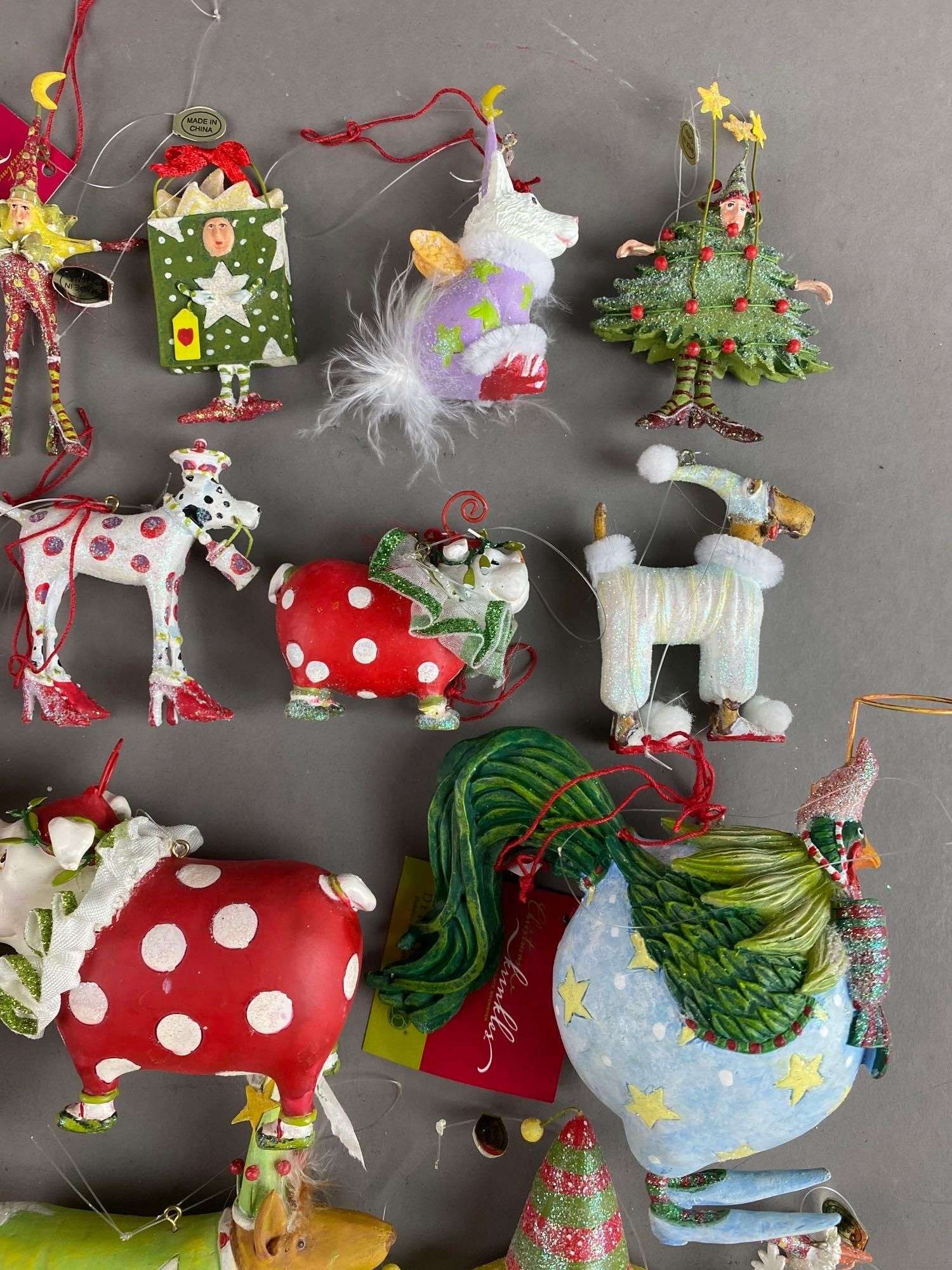 Group of 37 Department 56 Christmas Krinkles Ornaments - Matthew