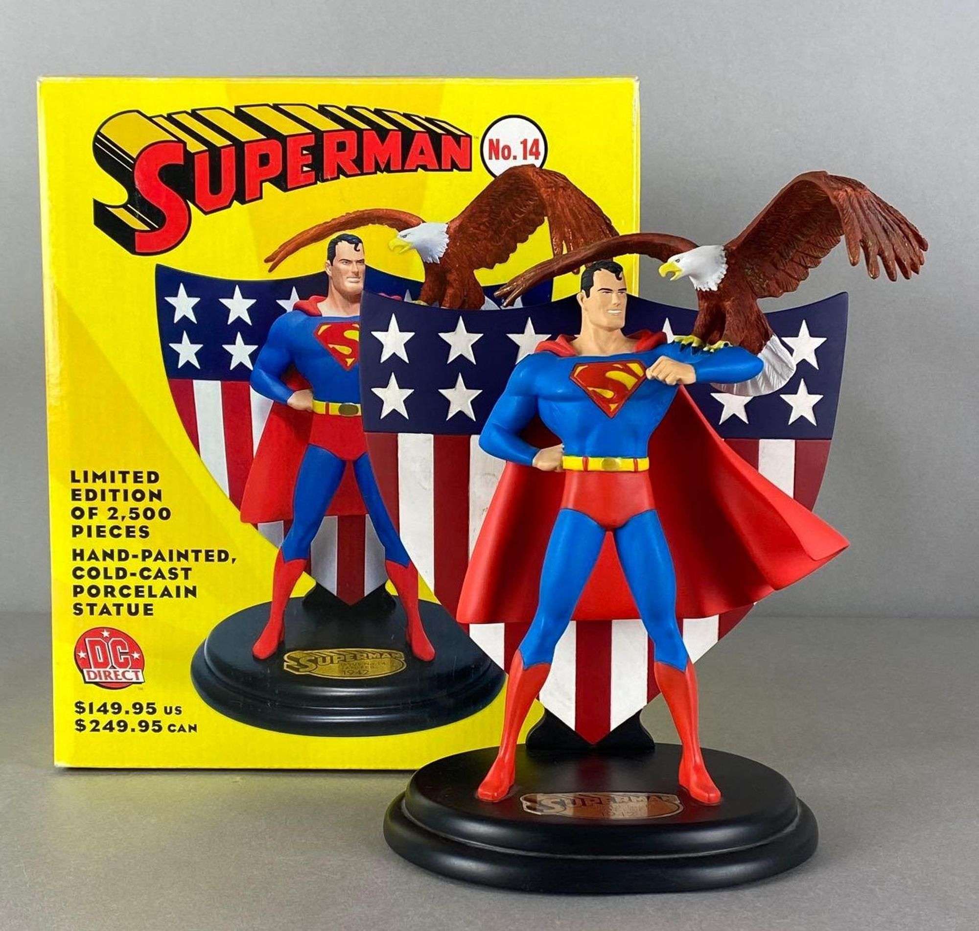 Superman DC Direct スーパーマン No.14ミニスタチュー Superman DC Direct スーパーマン No.14ミニスタチュー