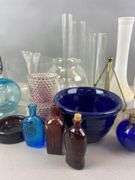 Group of 20+ Assorted Glass Vases and More - Matthew Bullock Auctioneers