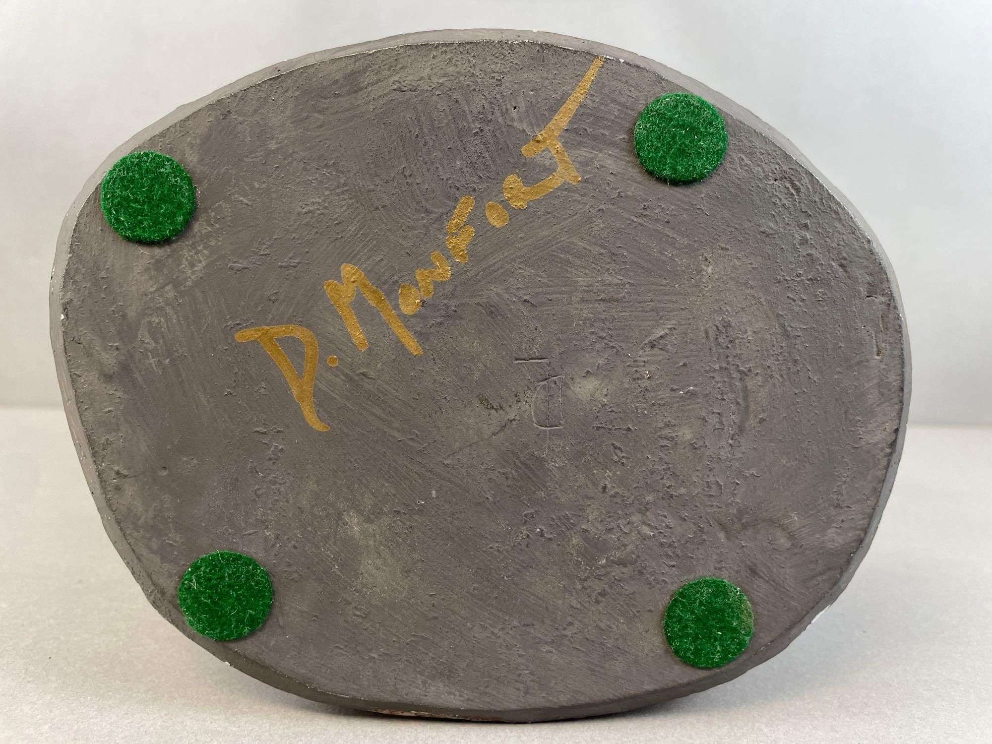 1982 Daniel Monfort Signed Native American Sculpture - Matthew 