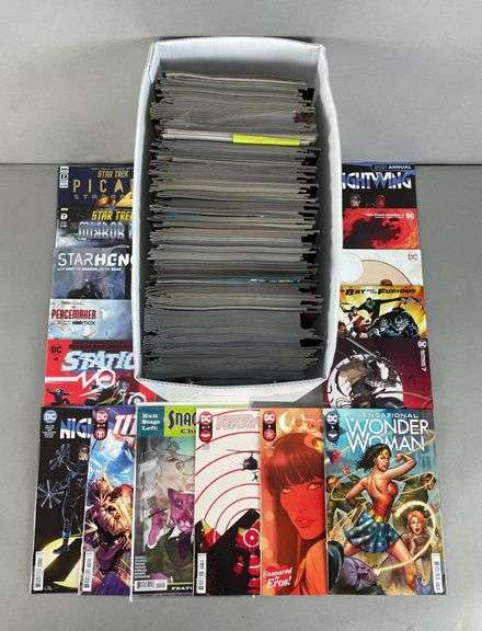 Short Box of DC and IDW Comic Books - Matthew Bullock Auctioneers