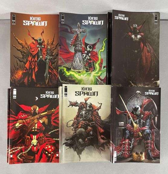 Diamond Box of Image King Spawn Comic Books - Matthew Bullock Auctioneers