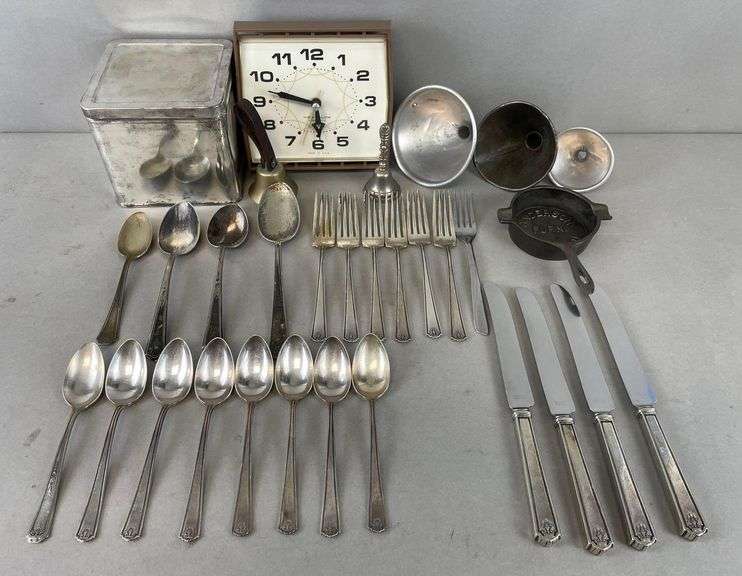 Group of 30+ Vintage Flatware and Kitchen Items - Matthew Bullock ...
