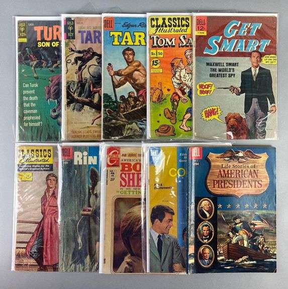 Group of 10 Assorted Comic Books - Matthew Bullock Auctioneers