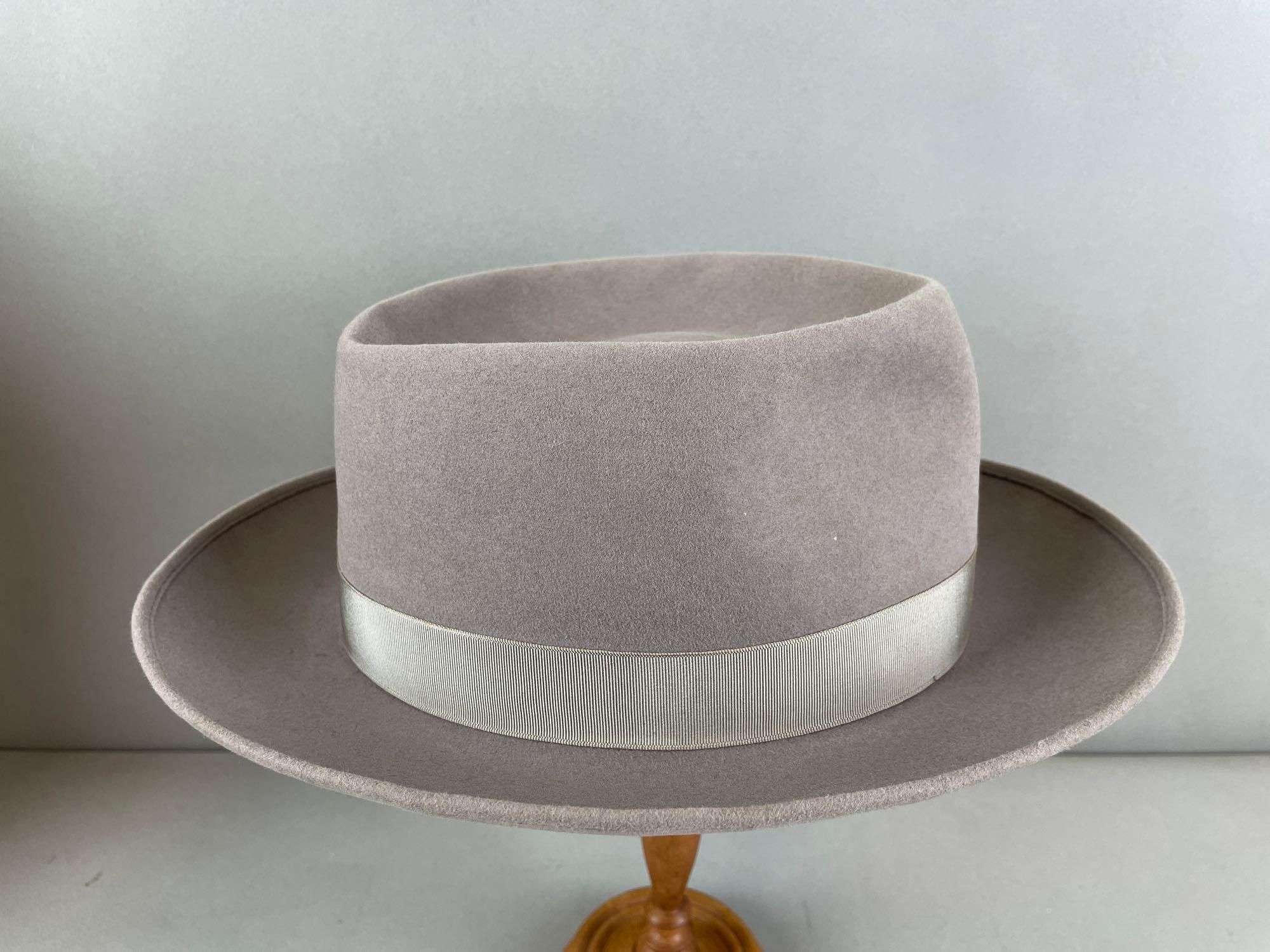 Champ Rugged Man Kasmir Finish Felt Fedora Hat - Matthew
