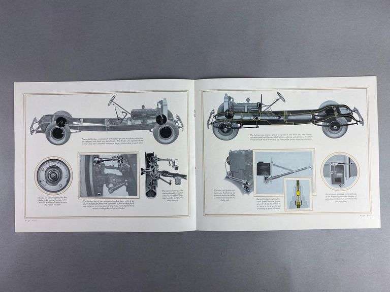 1928 The Packard Eight Custom Models Automobile Portfolio Catalog