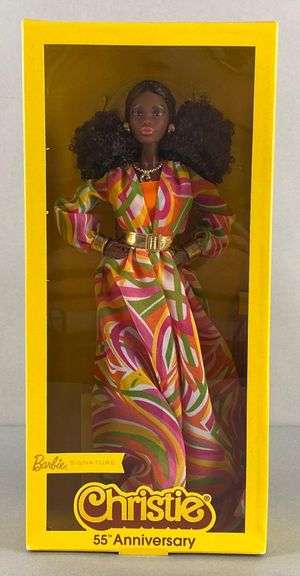 Poupée Barbie Vintage Christie HOLLYWOOD Nails Noire - Mattel 2000 - Neuve En Boîte