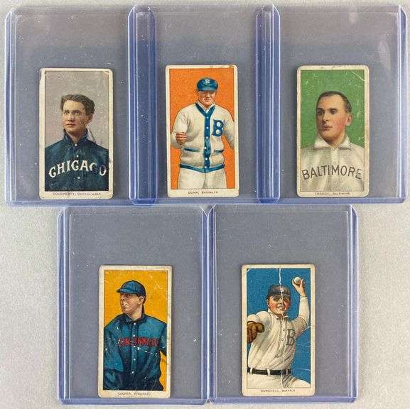 1909-11 T206 Piedmont Tobacco Baseball Cards - U-Pick Set Break (Original, Ungraded)