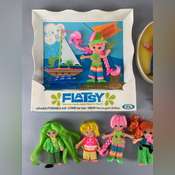 当時物 FLATSY人形 2個セット 当時物 FLATSY人形 2個セット