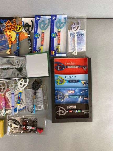 Group of Disney Key Ornaments