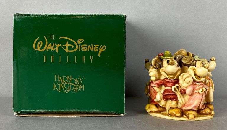 Disney Mickey Through The Years Resin Figurine