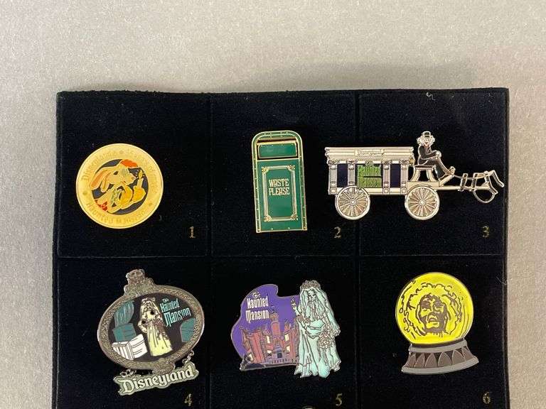 Group of 12 Disney Enamel