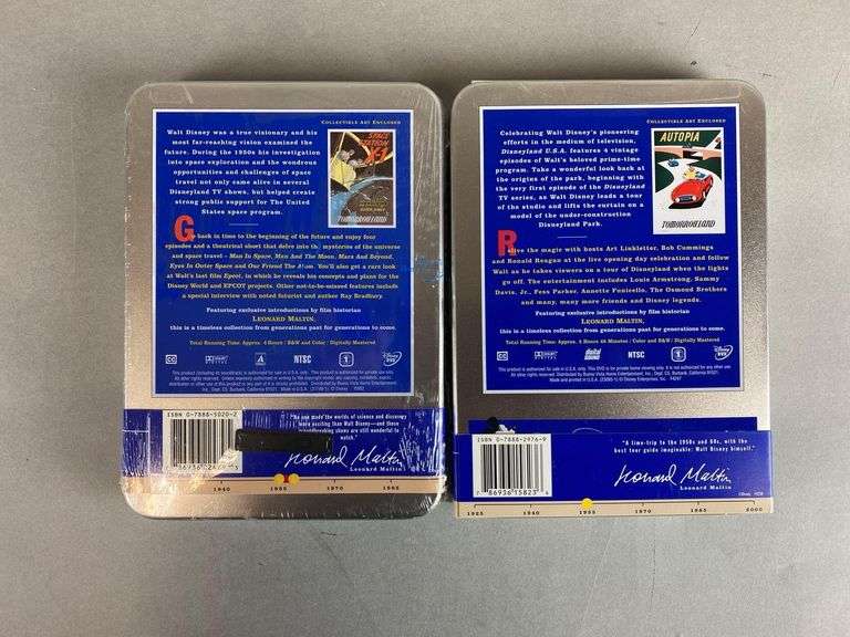 Group of Disney Treasures DVDs