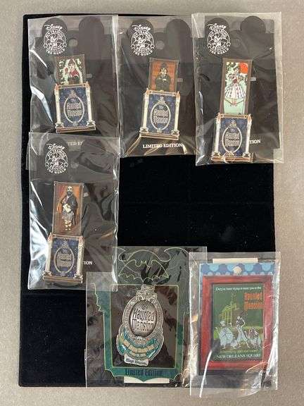 Group of 6 Disney Enamel