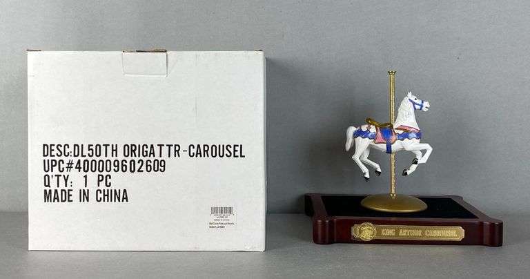 Disney King Arthur Carrousel Vehicle Resin Replica
