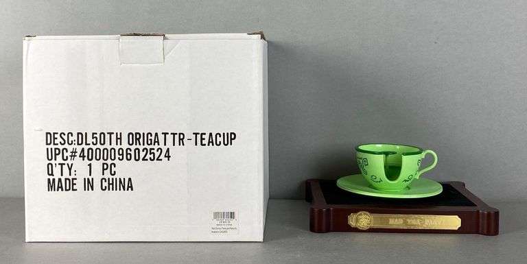 Disneyland Mad Tea Party Vehicle Resin Replica