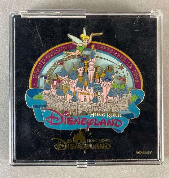Disneyland Hong Kong Grand Opening Limited Edition Enamel Pin