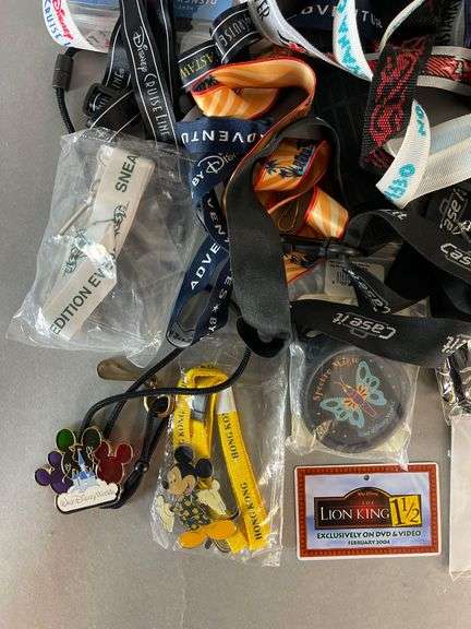 Group of 30+ Disney Lanyards