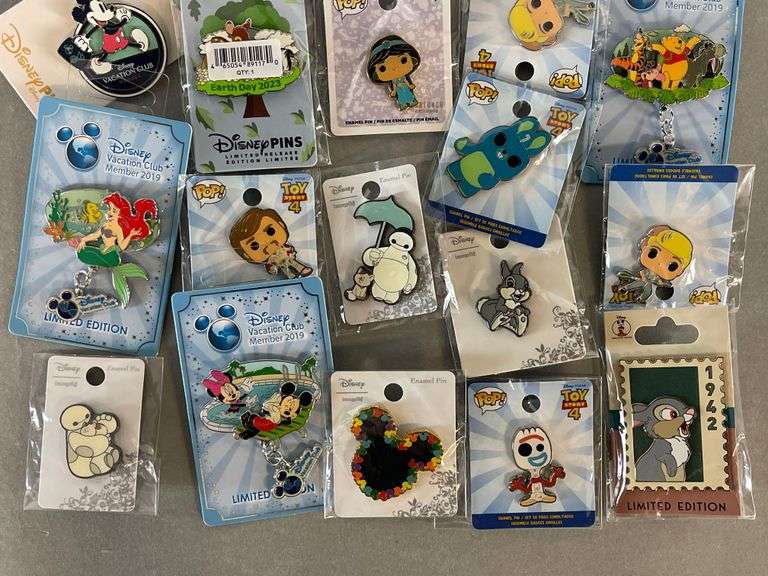Group of 20+ Disney Enamel Pins