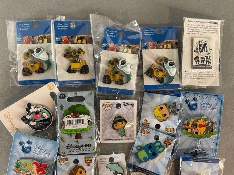Group of 20+ Disney Enamel Pins
