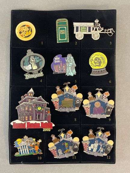 Group of 12 Disney Enamel